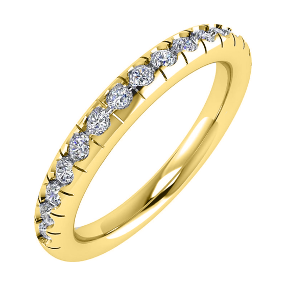 50% Diamond Set Eternity Ring
