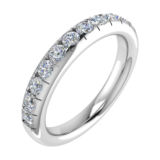 50% Diamond Set Eternity Ring