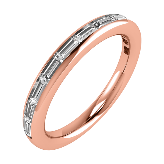 50% Diamond Set Eternity Ring