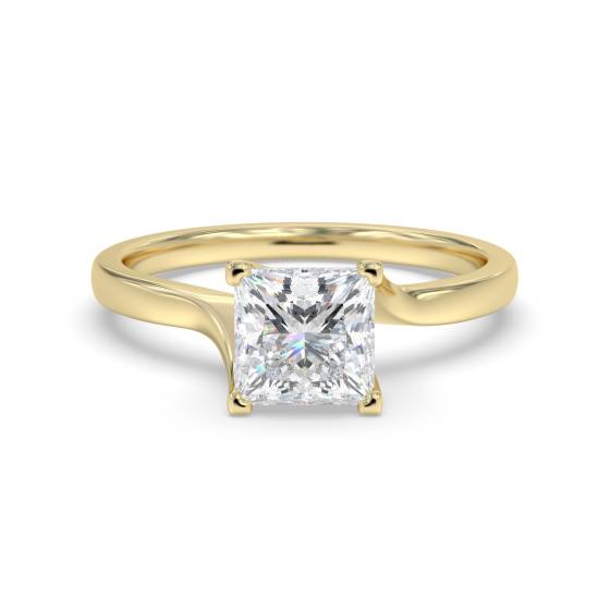 Princess Diamond Engagement Ring