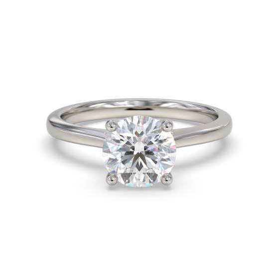 Round Diamond Engagement Ring