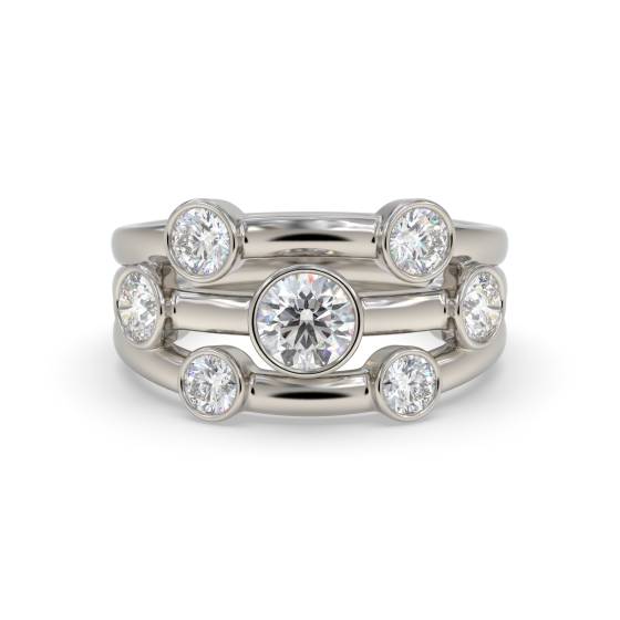 0.45ct Round Diamond Dress Ring