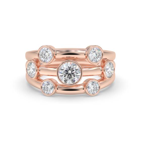 0.45ct Round Diamond Dress Ring
