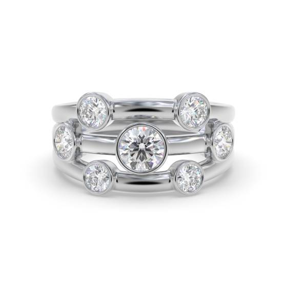 0.45ct Round Diamond Dress Ring