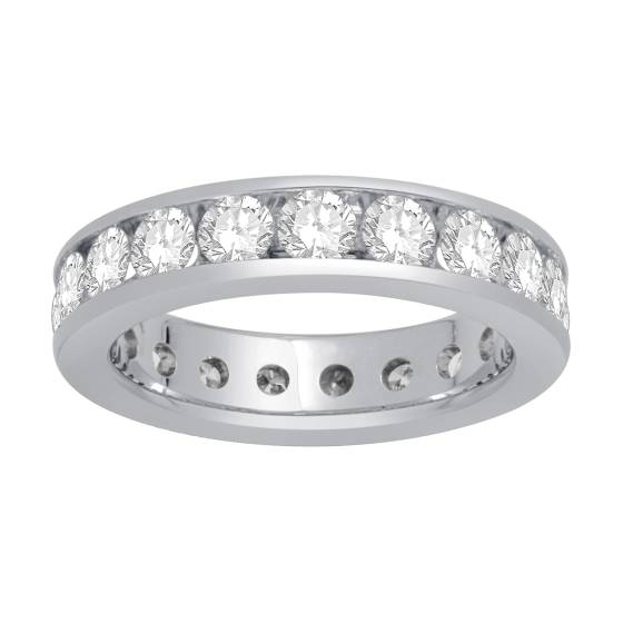 2.50ct Elegant Round Diamond Eternity Ring