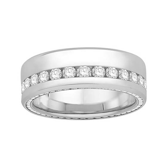 1.00ct Round Diamond Full Eternity Ring