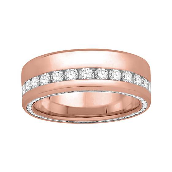 1.00ct Round Diamond Full Eternity Ring