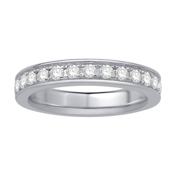 1.00ct Elegant Round Diamond Eternity Ring