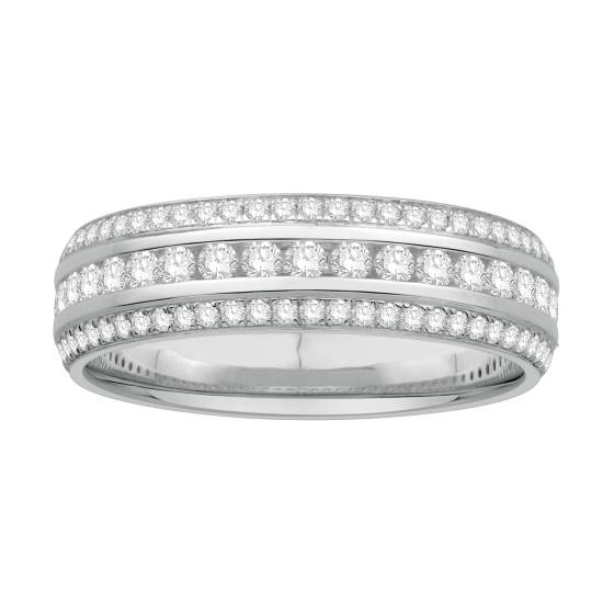 1.00ct Elegant Round Diamond Eternity Ring