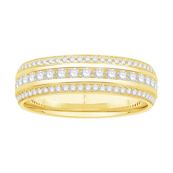 1.00ct Elegant Round Diamond Eternity Ring