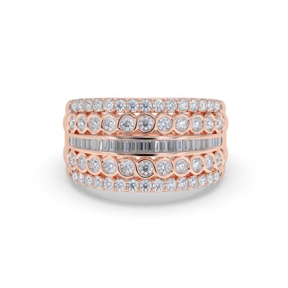 Designer Cluster Dress Ring