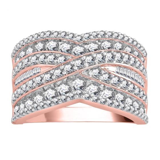 13mm Designer Cocktail Dress Ring