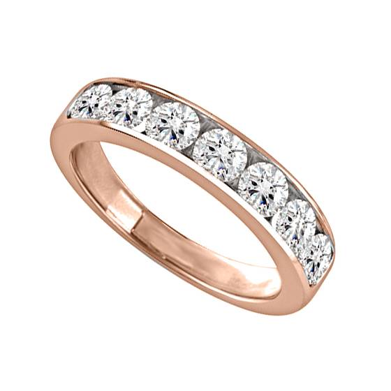 1.00ct Elegant Round Diamond Eternity Ring