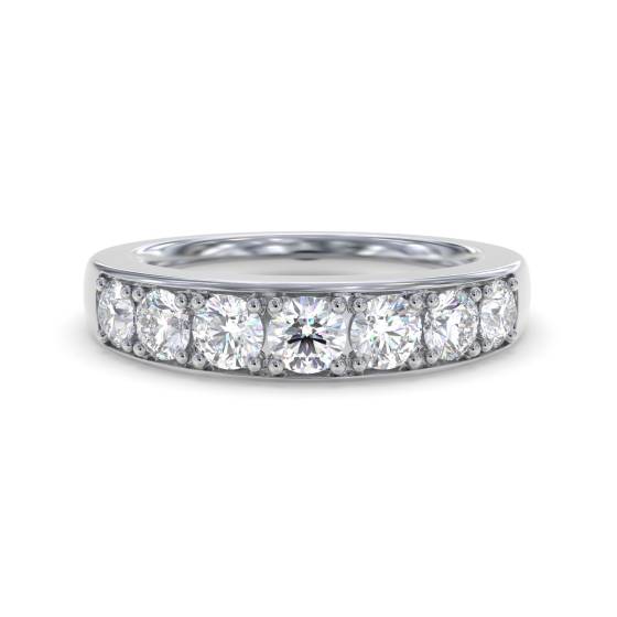 1.00ct Elegant Round Diamond Eternity Ring