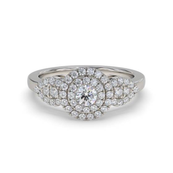 0.60ct Modern Round Diamond Dress Ring