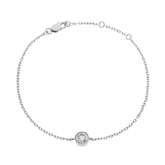 0.20ct Classic Round Diamond Chain Bracelet