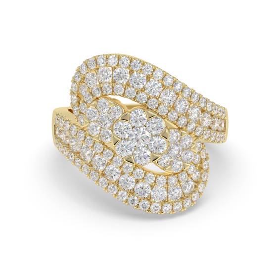 2.30ct Elegant Round Diamond Dress Ring