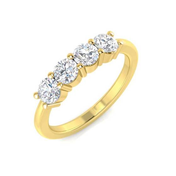 1.40ct Round 4 Stone Diamond Ring