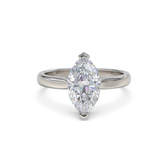 Marquise Diamond Engagement Ring