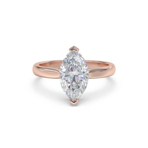 Marquise Diamond Engagement Ring