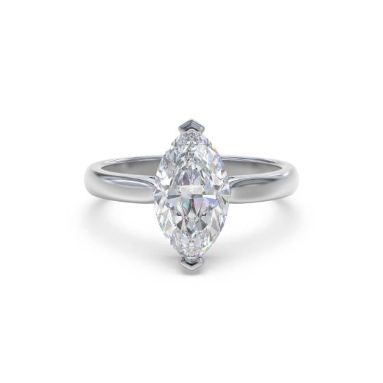 Marquise Diamond Engagement Ring