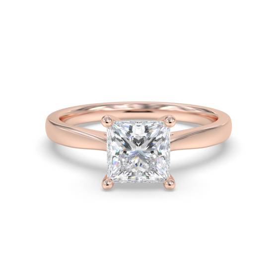 Princess Diamond Engagement Ring