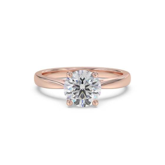 Round Diamond Engagement Ring