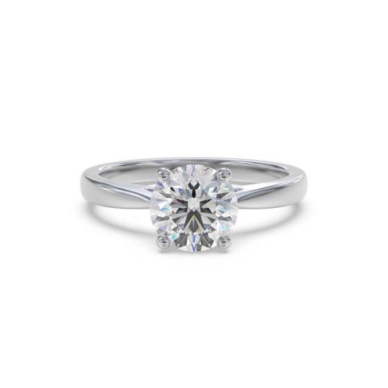 Round Diamond Engagement Ring