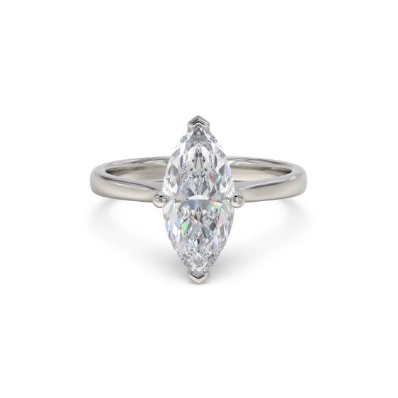 Marquise Diamond Engagement Ring