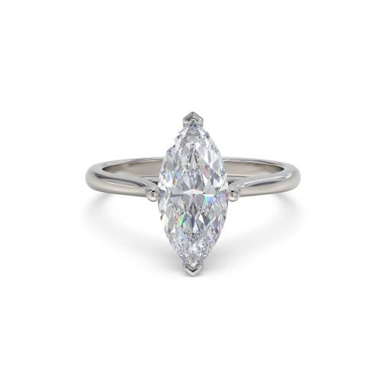 Marquise Diamond Engagement Ring