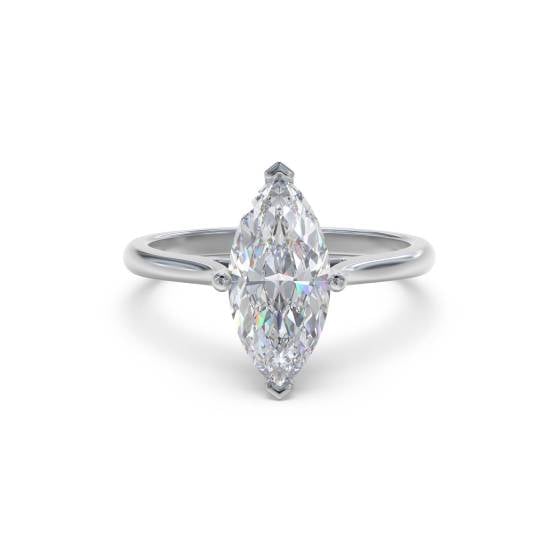Marquise Diamond Engagement Ring