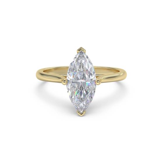 Marquise Diamond Engagement Ring