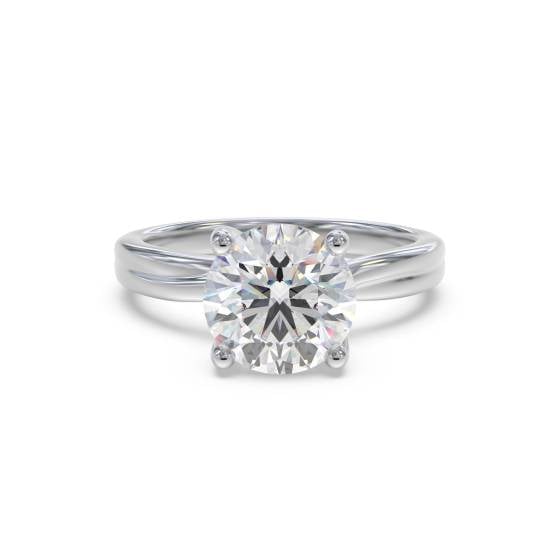 Round Diamond Solitaire Ring