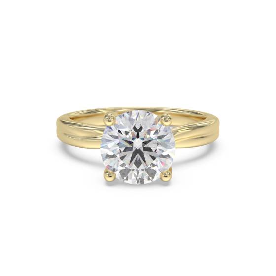 Round Diamond Solitaire Ring