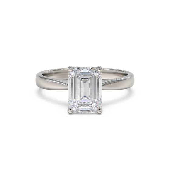 2.06ct VVS2/E Radiant Cut Labgrown Solitaire Ring