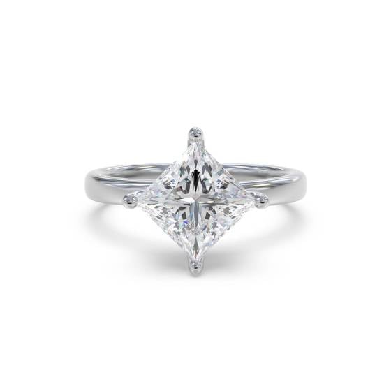 Princess Diamond Engagement Ring
