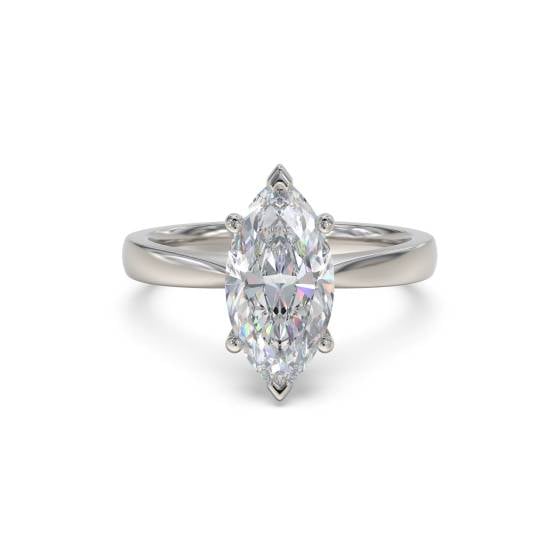 Marquise Diamond Engagement Ring