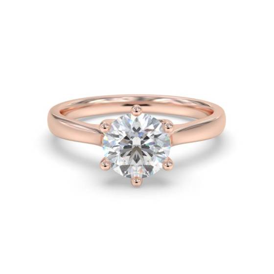 Round Diamond Engagement Ring