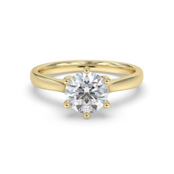 Round Diamond Engagement Ring