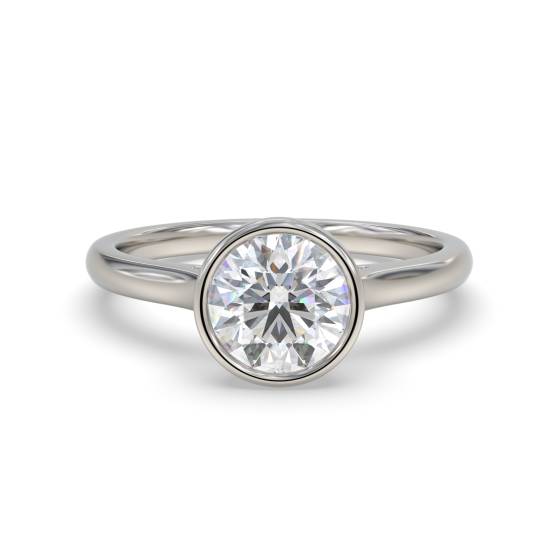 Round Diamond Solitaire Ring