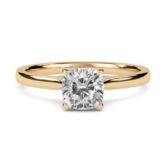 1.60ct IF/D Cushion Cut Labgrown Solitaire Ring