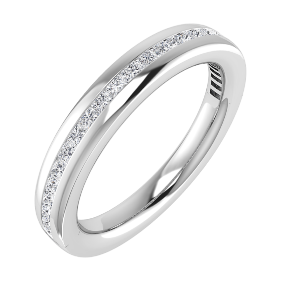 50% Diamond Set Eternity Ring