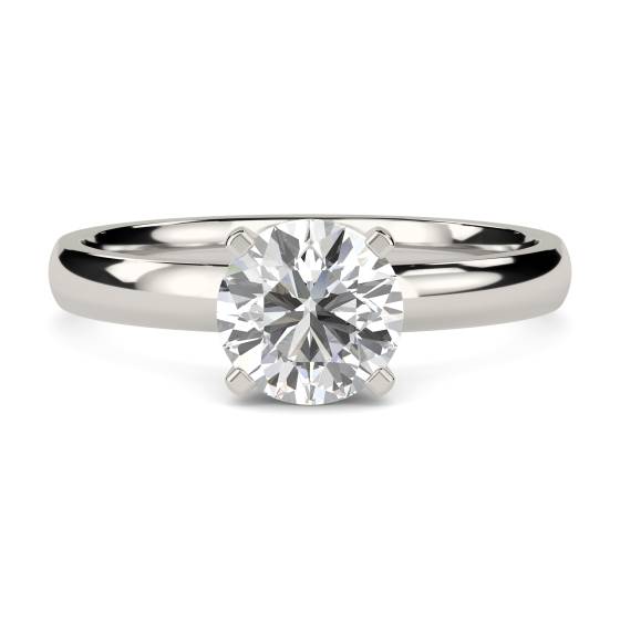 2.50ct SI2/I Round cut Natural Diamond Solitaire Ring