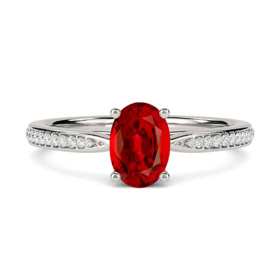 Ruby and Diamond Ring