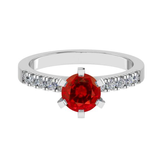 Ruby and Diamond Ring