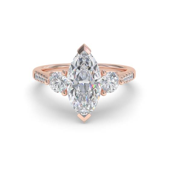 Unique Marquise Diamond Designer Ring