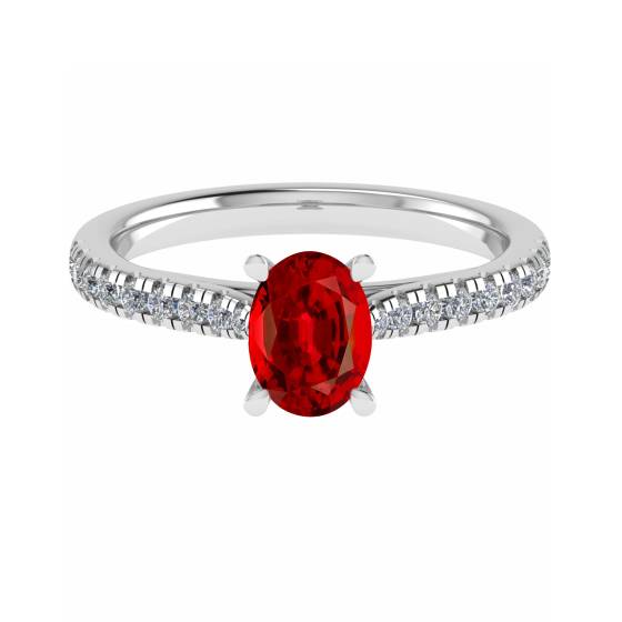 Ruby and Diamond Ring