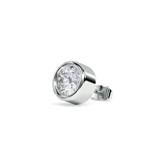 Mens Diamond Single Stud Earring