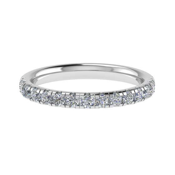 0.50ct Round Diamond Set Eternity Ring