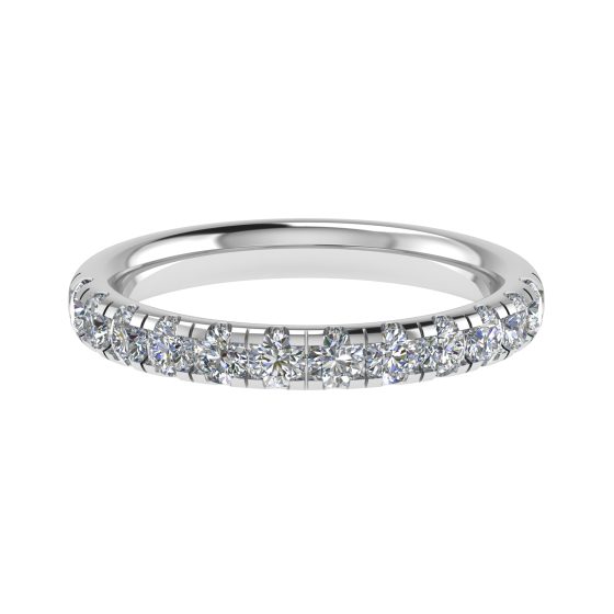 0.85ct Round Diamond Set Eternity Ring